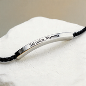 Bracelet with Engraving "You're one of a kind, Mom"