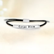 Bracciale con Incisione "Carpe Diem"