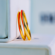 Filo Rosso Del Destino - Coppia di anelli