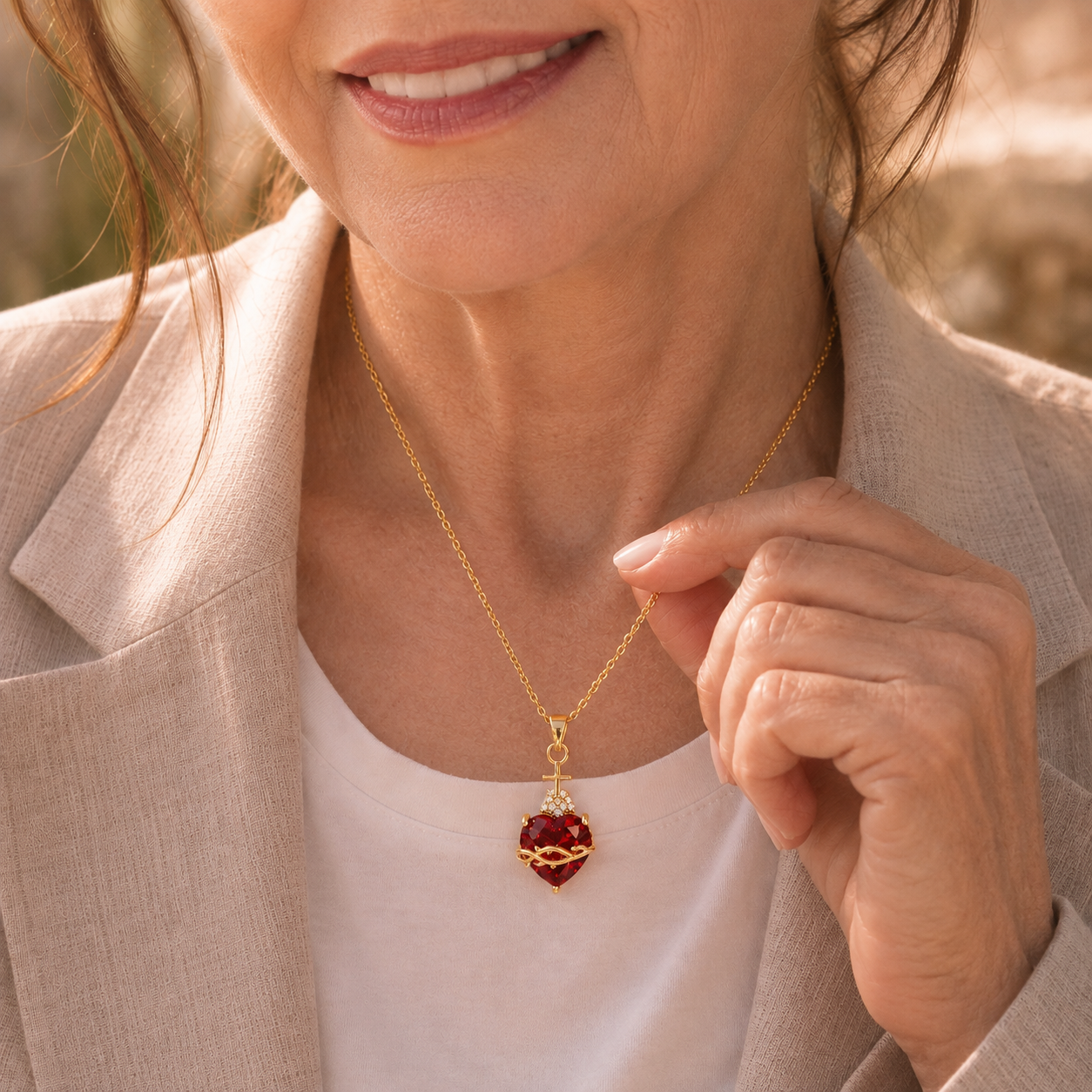 Collana "Sacro Cuore di Gesù"